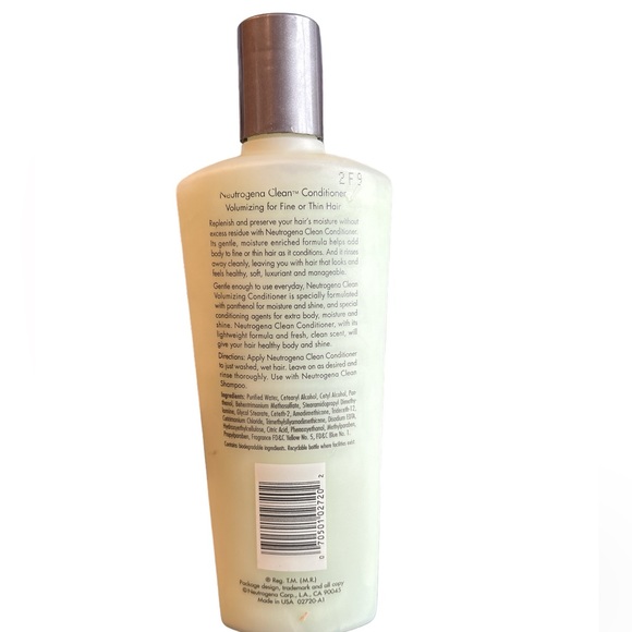Neutrogena Clean Volume Body Enhancing Conditioner 10.1 Fl. Oz. New Old Stock - Picture 2 of 2